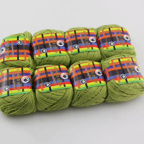 细线LANASSTOP棉线夹金丝蕾丝线