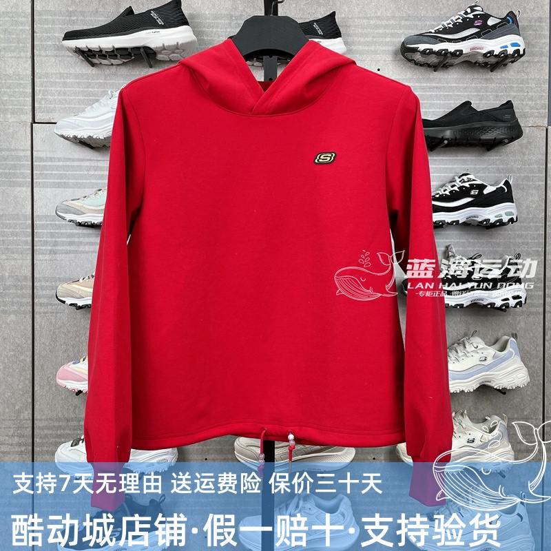 斯凯奇春秋女卫衣T恤运动休闲