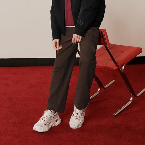 Skechers斯凯奇2026新款秋冬男士舒适柔软百搭梭织长裤L126M001