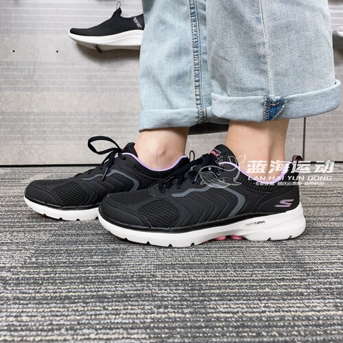斯凯奇女2023秋新款GOWALK6绑带