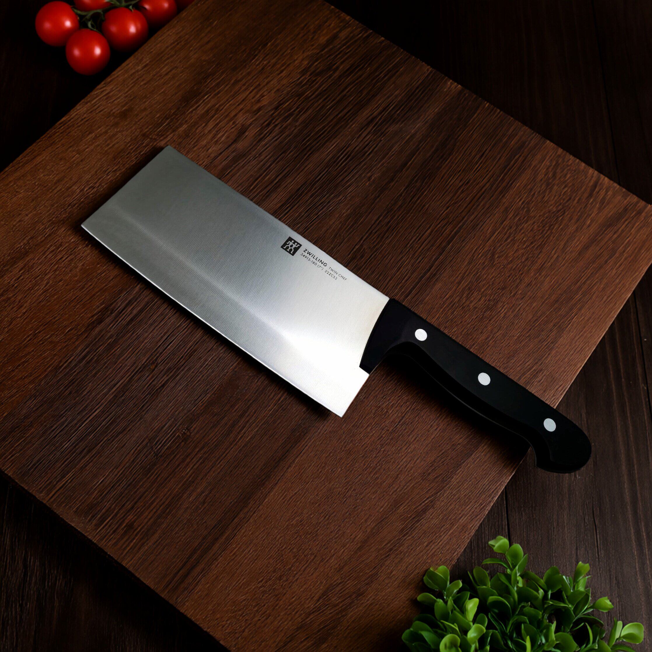 德国双立人Chef系列刀具菜刀家用不锈钢切菜刀厨房刀具铆钉加固