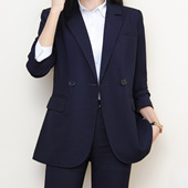套装 大码 胖mm200斤西装 春秋职业西装 外套气质显瘦正装 面试西服女