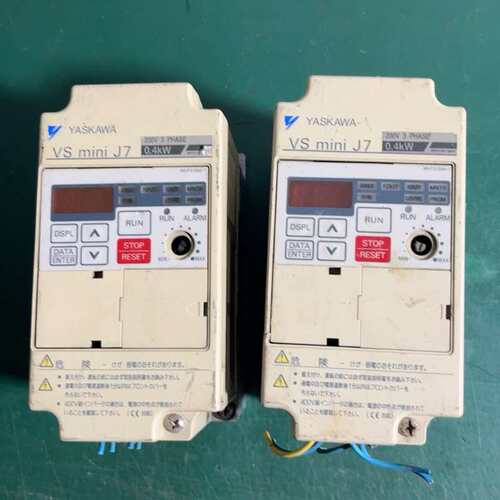 可维修-Yaskawa安川变频器 CIMR-J7AA20P4 实物拍议价