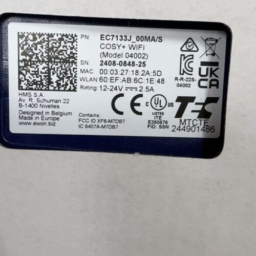 可维修-EC7133J升级型号 EWON关网，替代老型号EC6133C议价
