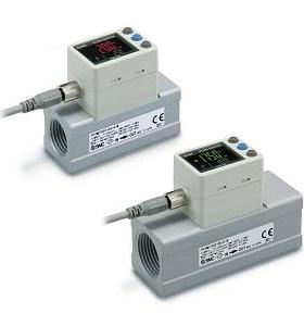 PF2MC7 系列 3色显示数字式流量开关PF2MC7202-06-C-RA/7501-04-A