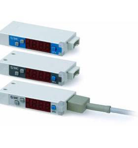 SMC 原装正品ZSE10F-M5-A-MGR薄型数字式压力开关 真空·混合压用