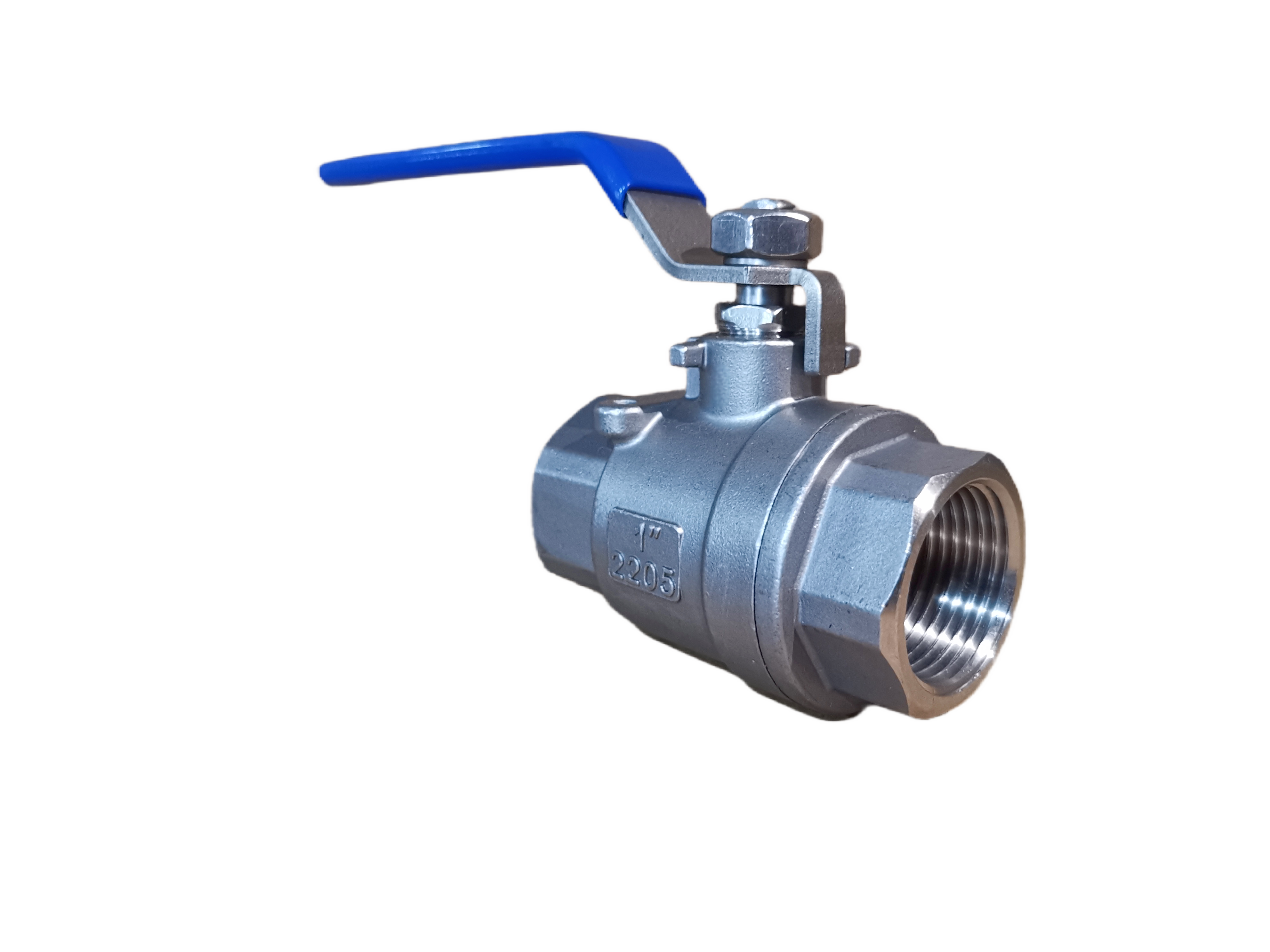 2205片式三球阀  双相钢二片式球阀 q11f-16v 高平台三片球阀