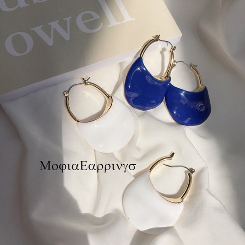 jill大姐姐anna夸张风时髦珐琅