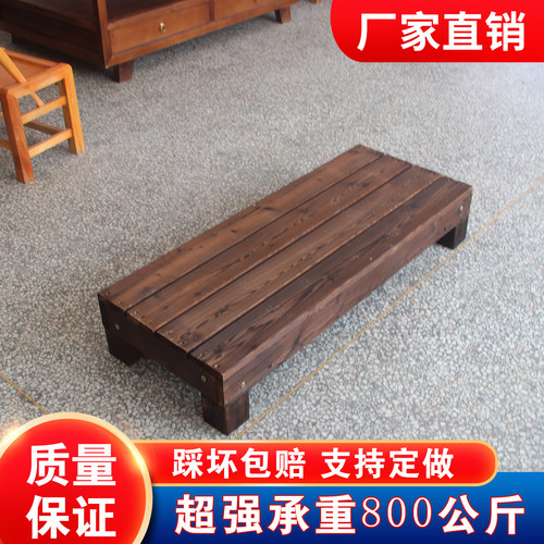 阶梯花架子多层室外阳台防腐木