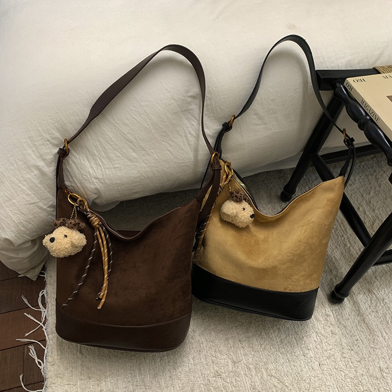 洋气时尚简约麂皮绒高级感