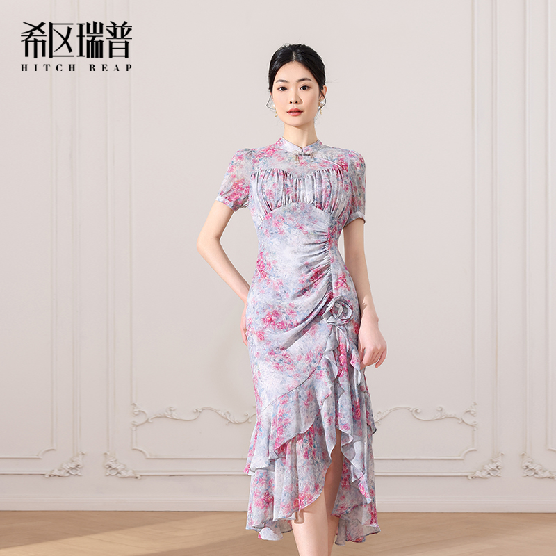 希区瑞普新中式改良旗袍连衣裙