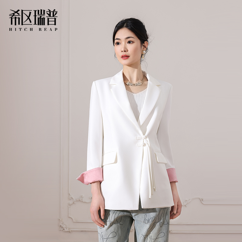 希区瑞普2025春秋宽松新中式西装