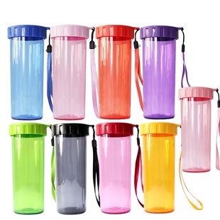 特百惠水杯 430ml莹彩高颜值防漏随手杯简约便携杯子正品