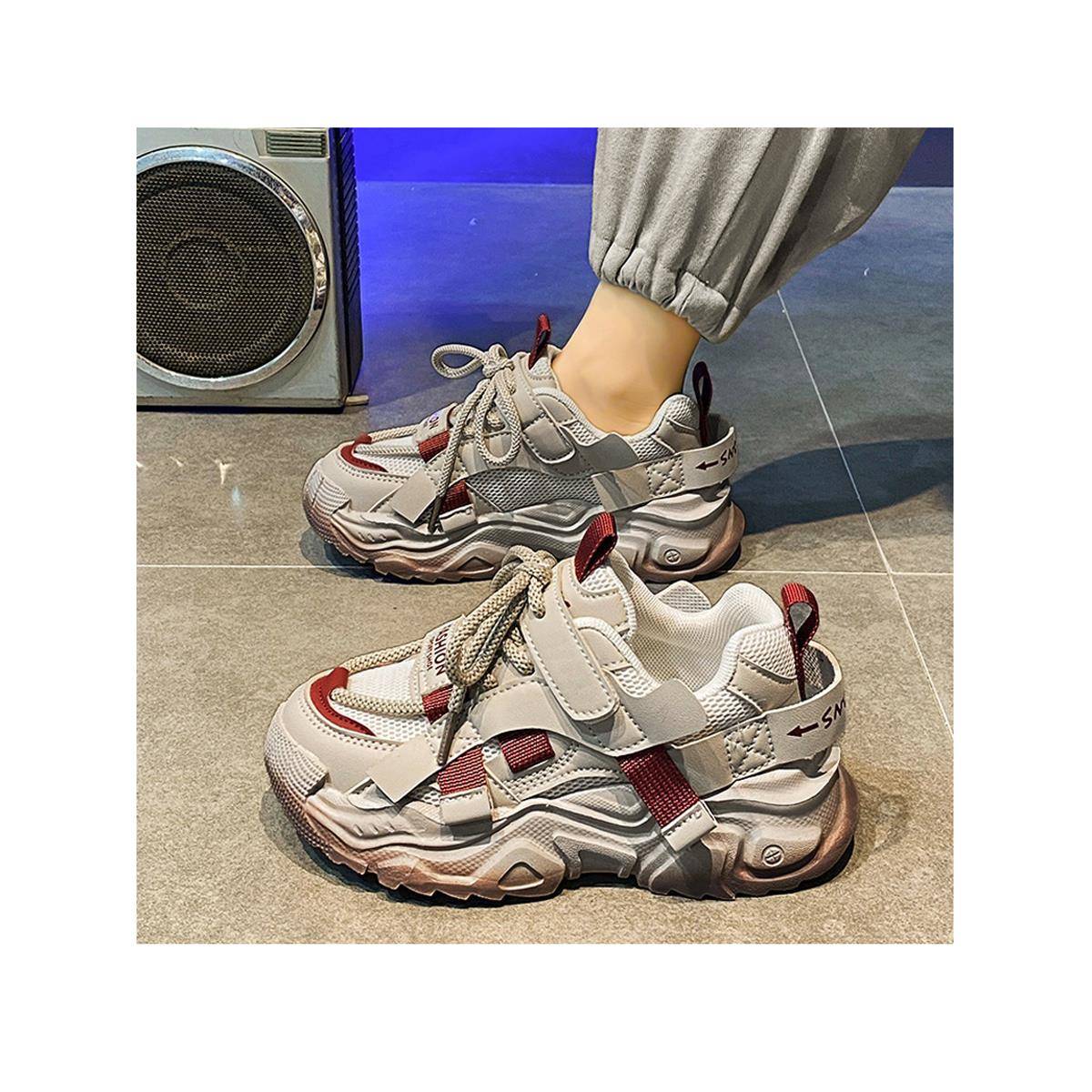 男童运动鞋2025秋季款儿童软底老爹鞋中大童防水跑步鞋男孩休闲鞋