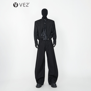 人手一件百搭纯色正肩挺括长袖 款 衬衫 抗皱衬衣西装 VE2 打底衫 四季