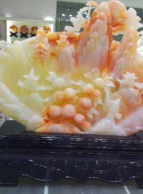 阿富汗家居客厅开业送礼山水摆件