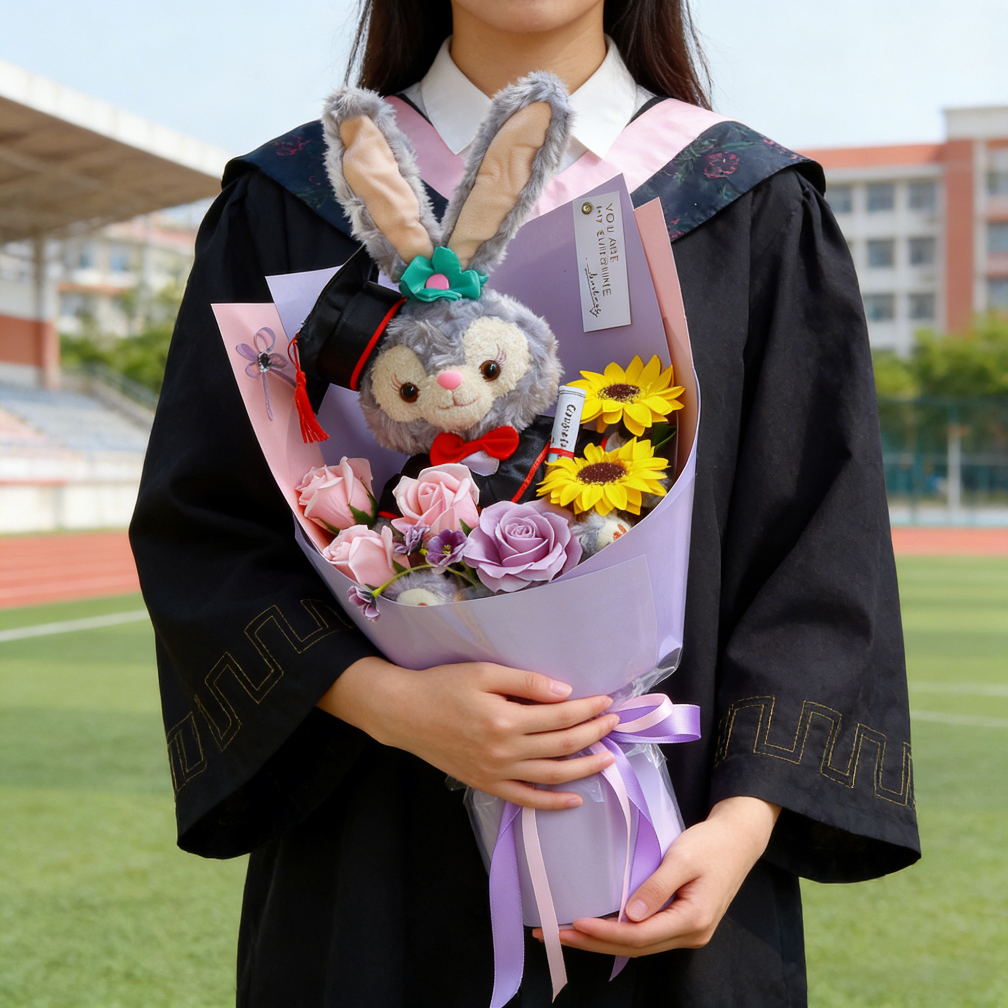 星语薰梦|星黛露兔子娃娃花香薰皂花束送女生闺蜜生日礼物毕业照