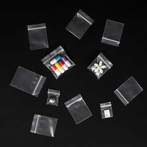 自封袋药袋自封袋迷你小袋子药品