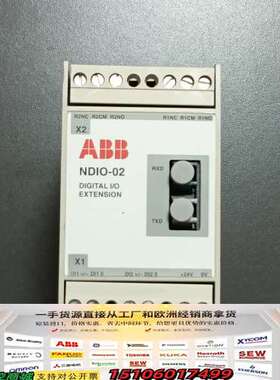 ABB NDIO-02 数字I/O扩展模块 实物拍摄 成色漂议价