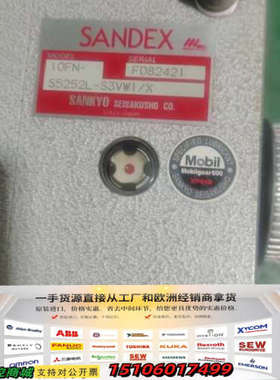 日本三共SANDEX精密凸轮分割器，FO82421，型号10议价