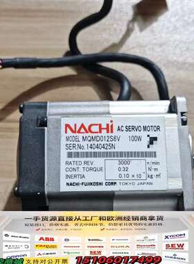 那智机器人电机MQMD012S6V功能正常实物图议价