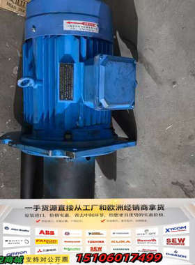 光伏切片机砂浆缸电机4KW，蓝色外壳，成色正常，功能完好。适议