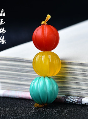 南红蜜蜡绿松石手串金刚星月菩提