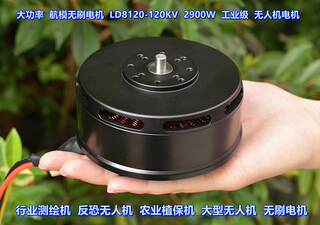 大功率 航模无刷电机 LD8120-120KV  2900W 工业级 无人机电机