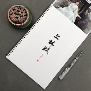 上林赋诗词周生如故周边任嘉伦白鹿一生一世学生楷书簪花小楷字帖