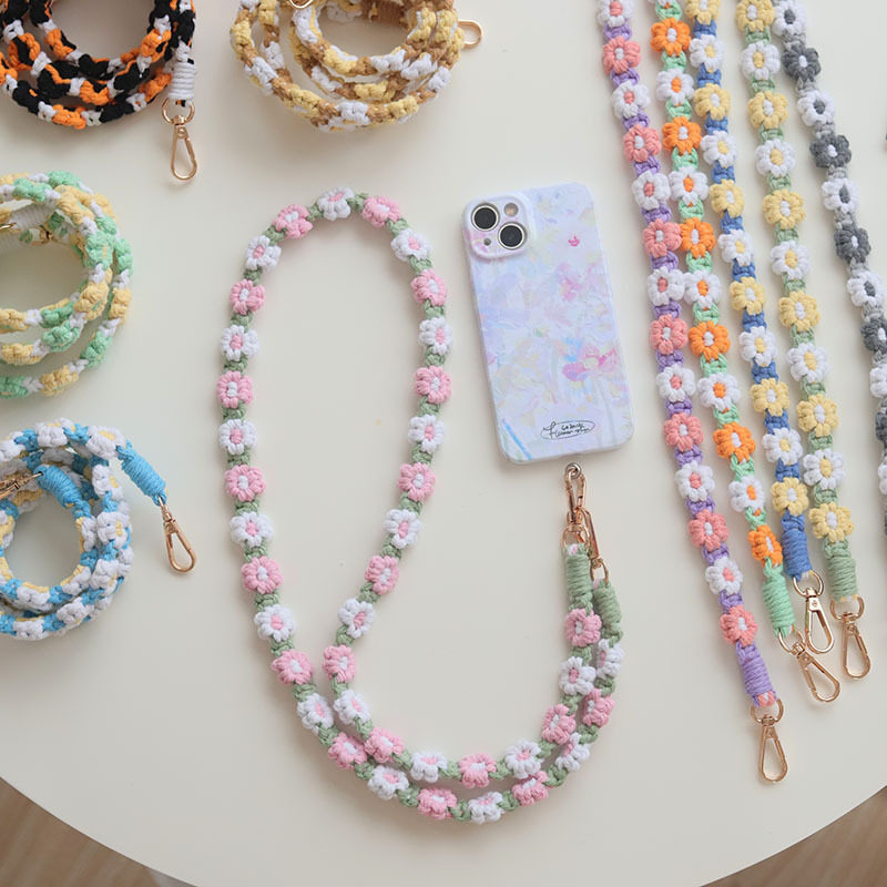 [成品]手工编织手机挂绳包包背带