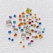 石镶嵌钻饰 品奥钻华子尖底正方形4428橘色259美甲异形花式 施 正