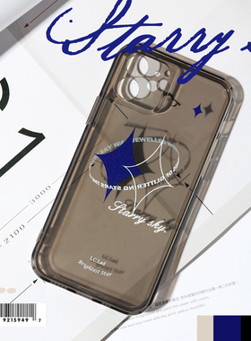 LIVECASE简约透灰苹果12PRO手机壳适用IPhone11 XSMAX 13全包软壳