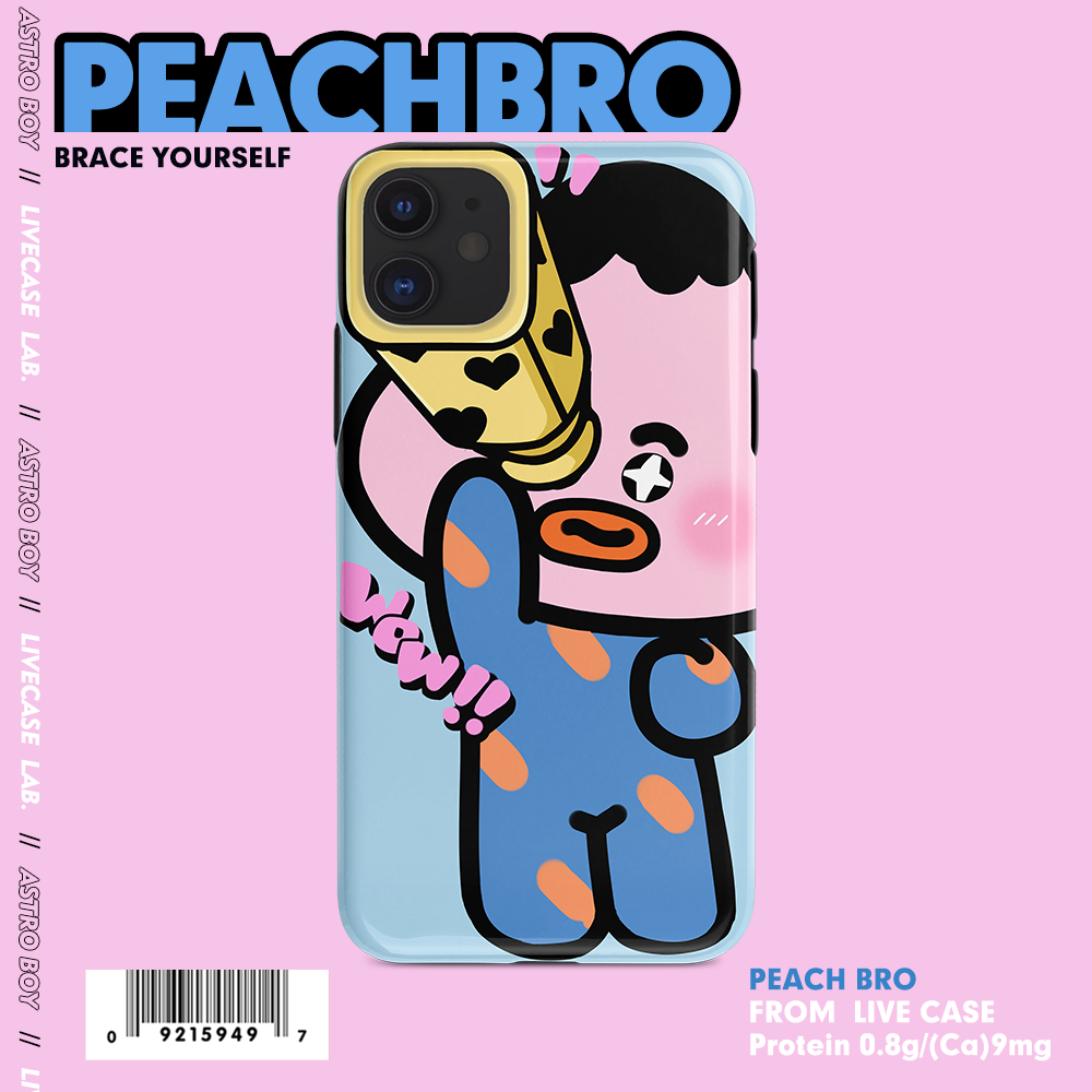 原创设计屁桃xr适用苹果12pro max情侣卡通iphone14pro 13手机壳