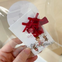 Малиновые красные балетки, 4.5см