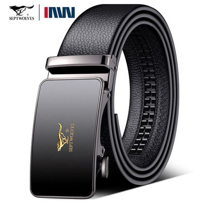 七匹狼男士真皮头层牛皮软皮皮带