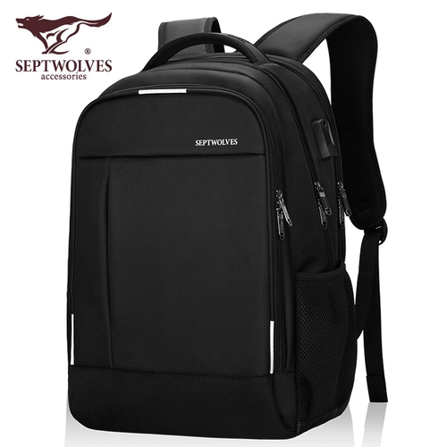 Septwolves, большая сумка для путешествий, школьный рюкзак для школьников, ноутбук, подходит для подростков, простой и элегантный дизайн
