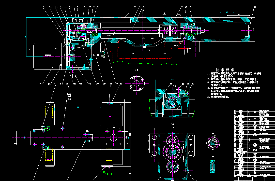 c618数控车床的主传动系统设计2d图机械素材
