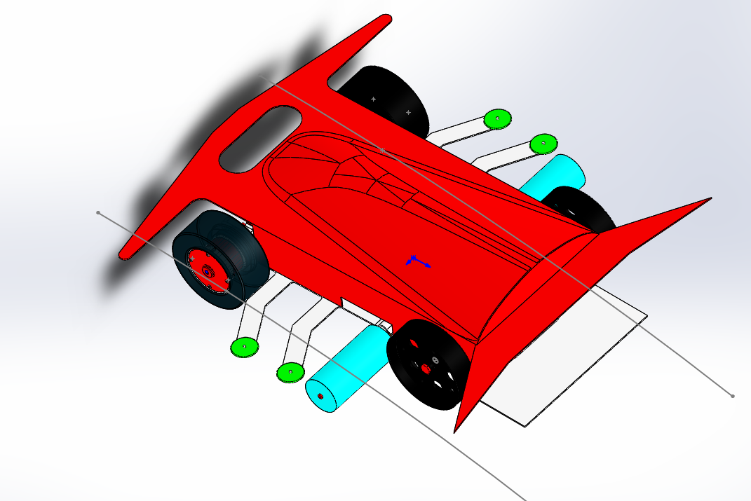 玻璃清洁机器人结构设计含sw三维模型2d图机械cad 说明素材