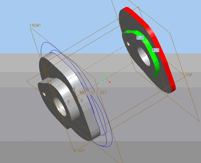 hq3620旋转式电子多臂机共轭凸轮运动规律分析2d图机械cad素材