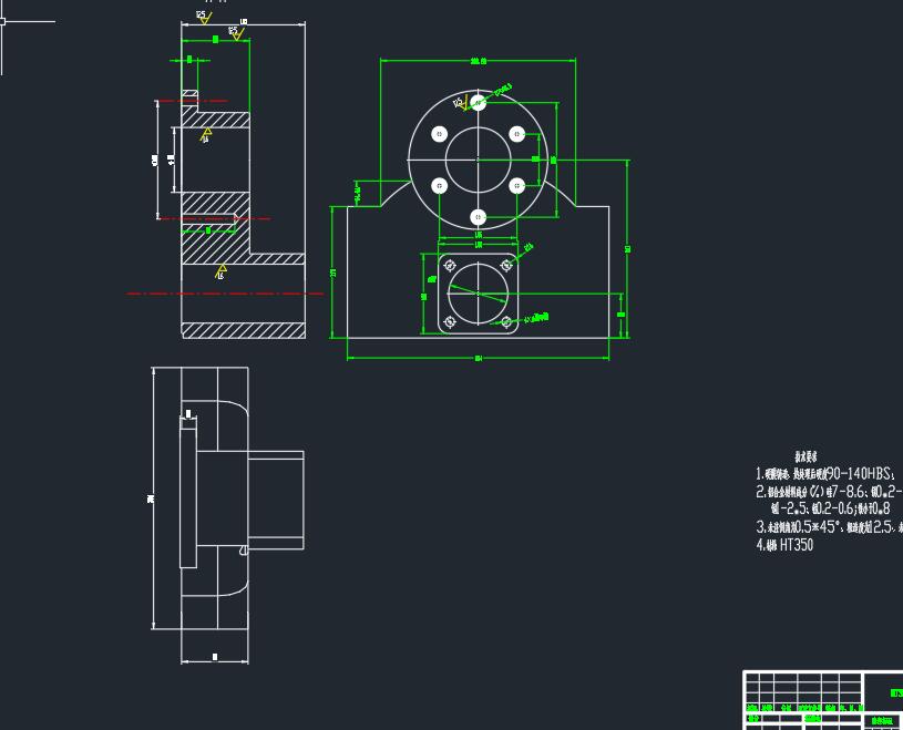 末端传动件箱体钻10孔及其工装设计