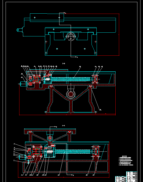 300×400数控激光切割机XY工作台及总体设计2D图机械CAD图纸