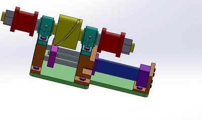 基于SW液压减速器的建模设计2D图机械CAD素材