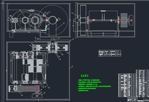 一种新型钢筋折弯机的设计2D图机械CAD+说明图纸