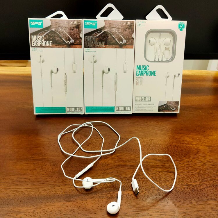 诺科奇type-c接口耳机入耳式适用于小米8八6x华为p40p30p20mate2