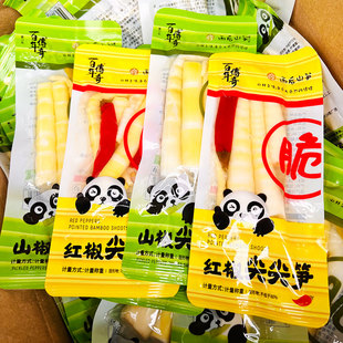百年传奇山椒尖尖笋一根罗汉笋酸辣笋尖泡椒脆笋条小包装解馋零食