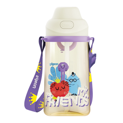 直饮吸管两用儿童水杯贝亲ppsu
