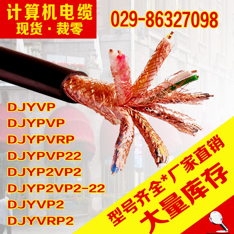 ZR-DJYPVP 1*2*3*4*5*6*7*8*10*12*14*2*1.0 *1.5仪表计算机电缆