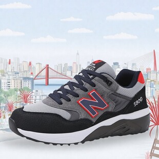 品牌正品运动鞋春秋款男鞋低帮皮面休闲鞋女防滑n字跑步鞋潮
