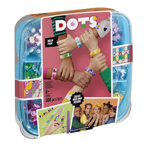 乐高 41913豪华装手环 Lego DOTS 点点 女孩创意拼插积木益智玩具