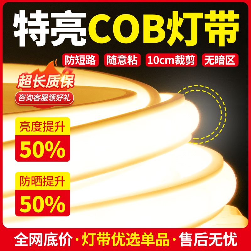 爱德朗透镜超亮户外防水led灯带
